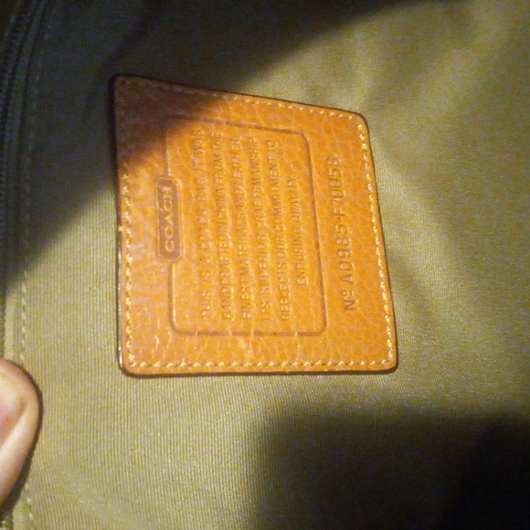 Coach signature canvas and leather business bag - Picture 7 of 11